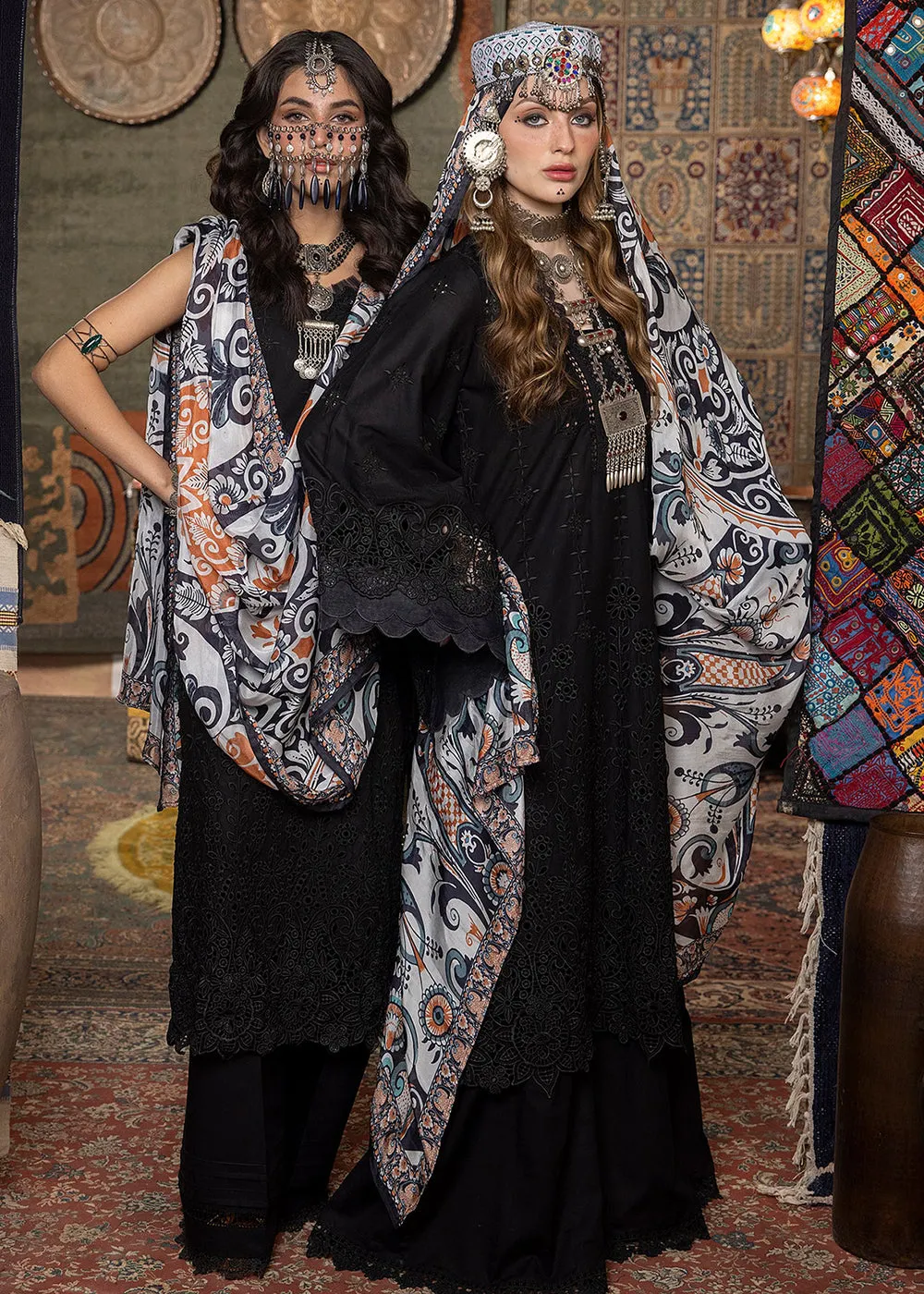 Adan's Libas Embroidered Lawn 2024 by Ayesha Zia | 5515