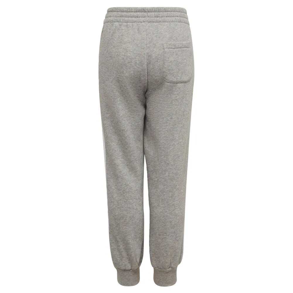 Adidas Essential 3-Stripes Tapered Sweatpants, Gray