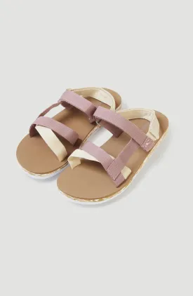 Allora Sandals | Ash Rose Colour Block