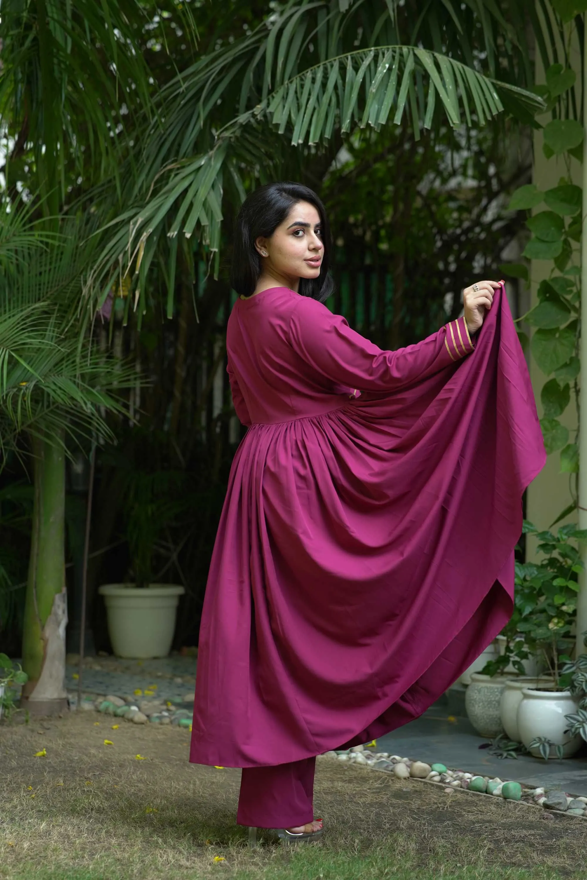ANEESA FLARE SUIT SET