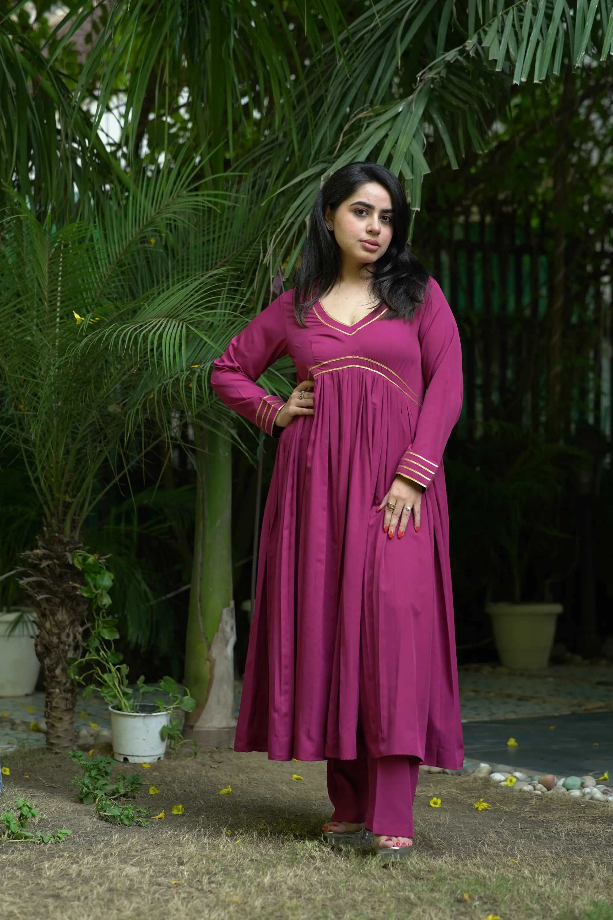 ANEESA FLARE SUIT SET