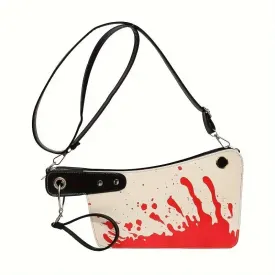 Bloody Cleaver White Handbag