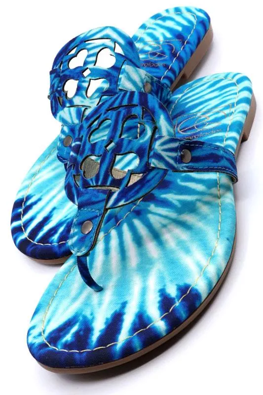 Blue Moon Tie Dye Lulu Sandals