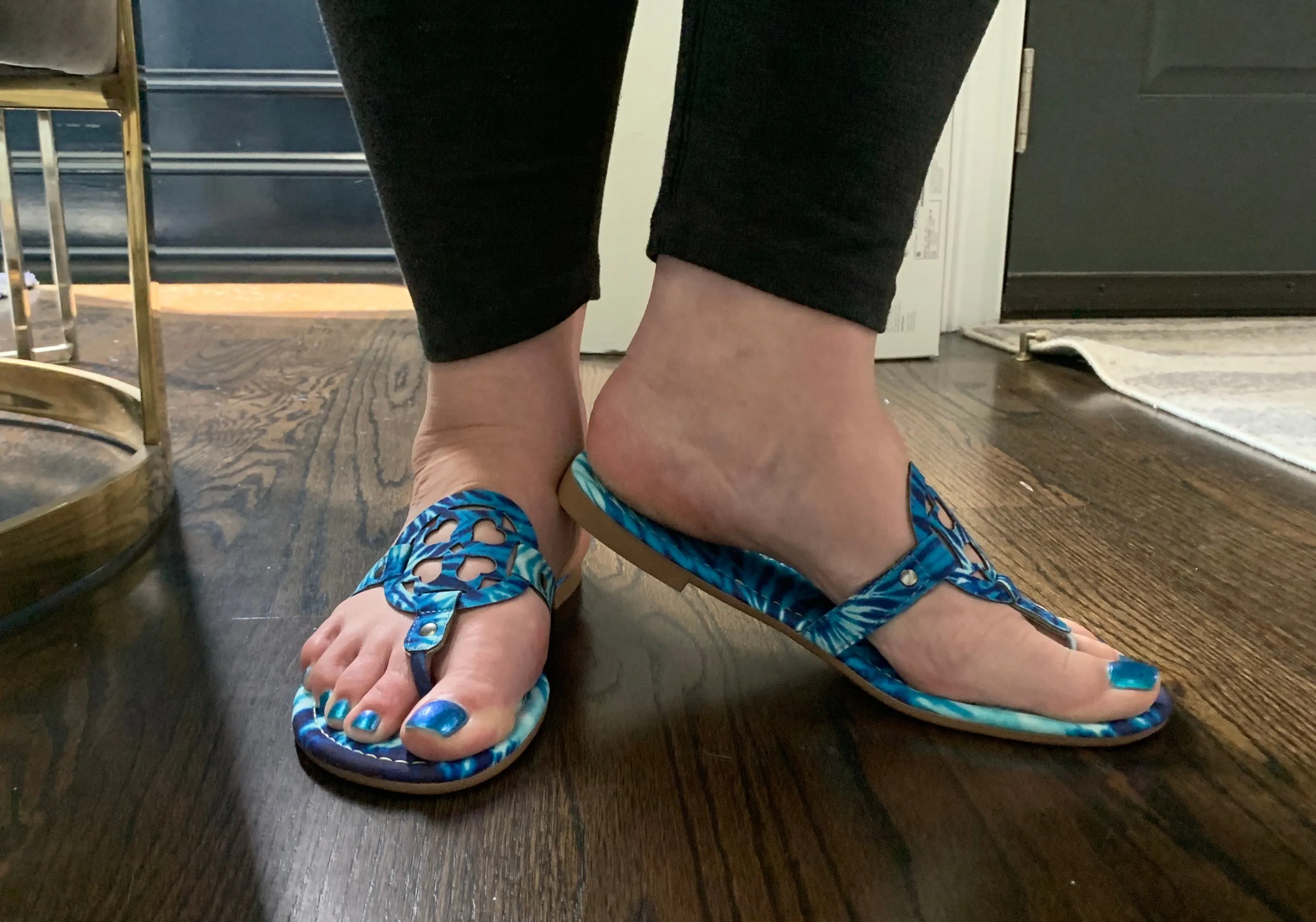 Blue Moon Tie Dye Lulu Sandals