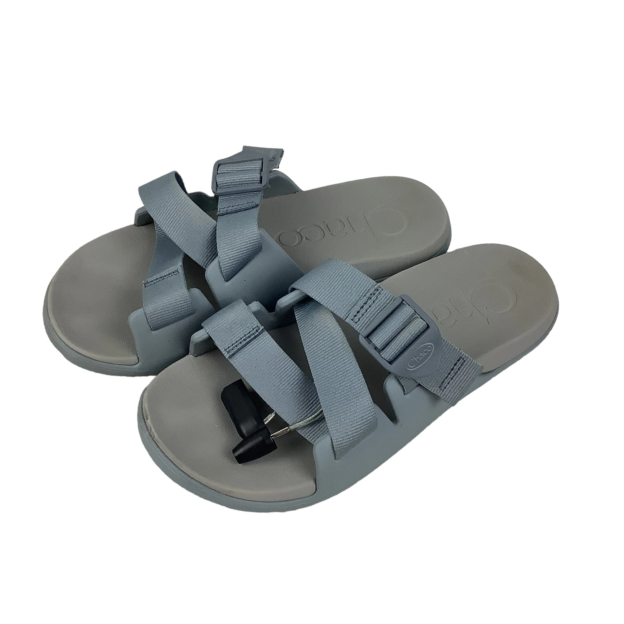 Blue Sandals Designer Chacos, Size 7