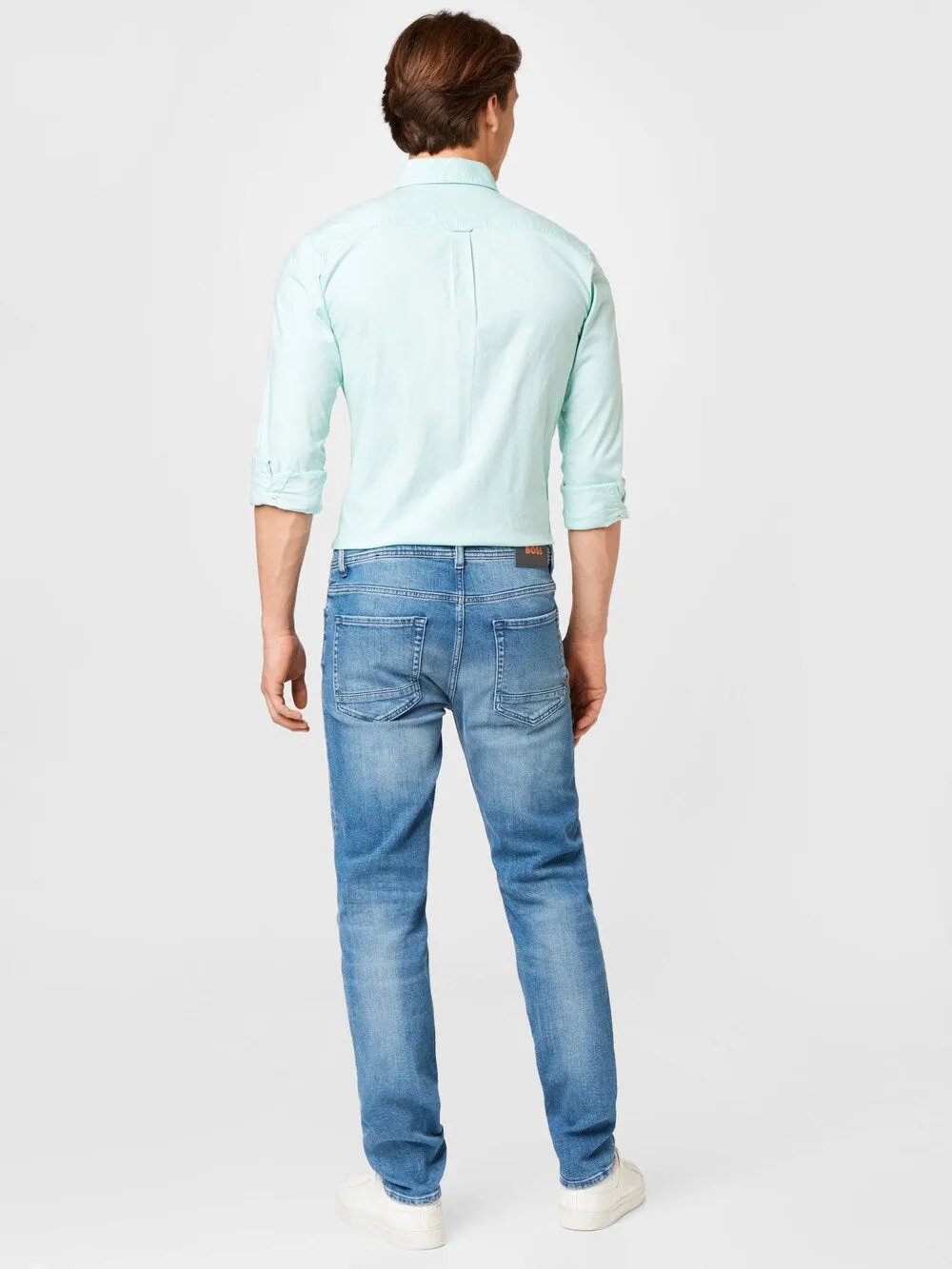 BOSS Orange Taber slim fit jeans, blue