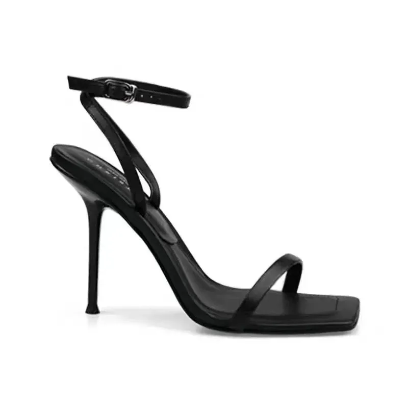 Buckle Strap High Heels