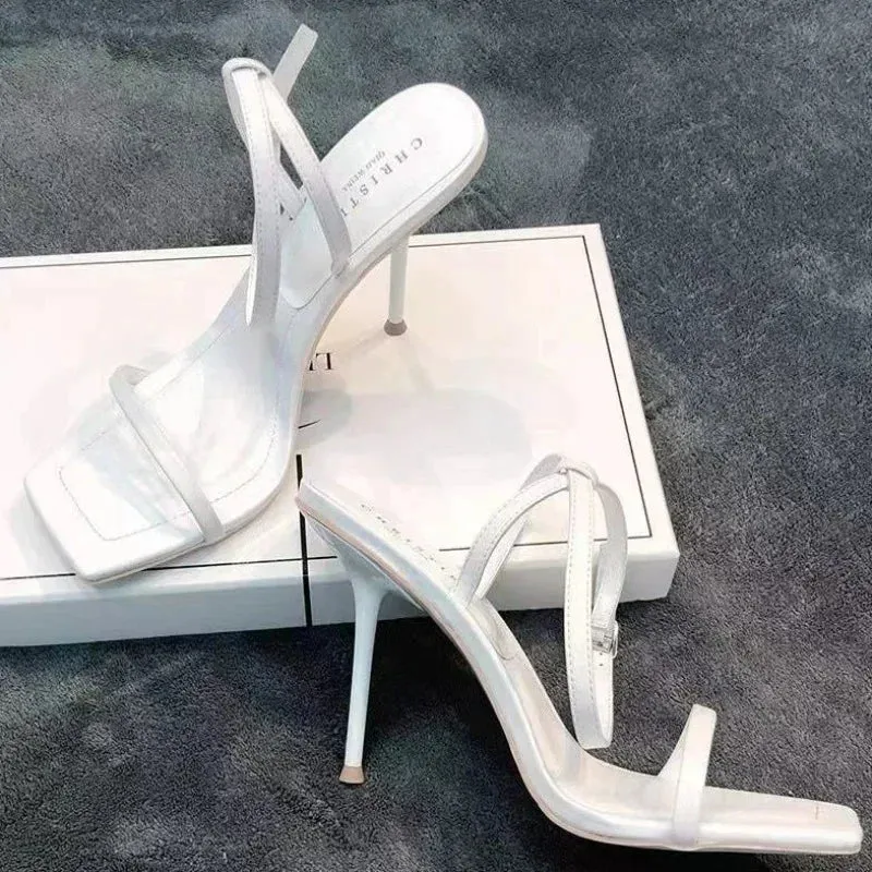 Buckle Strap High Heels