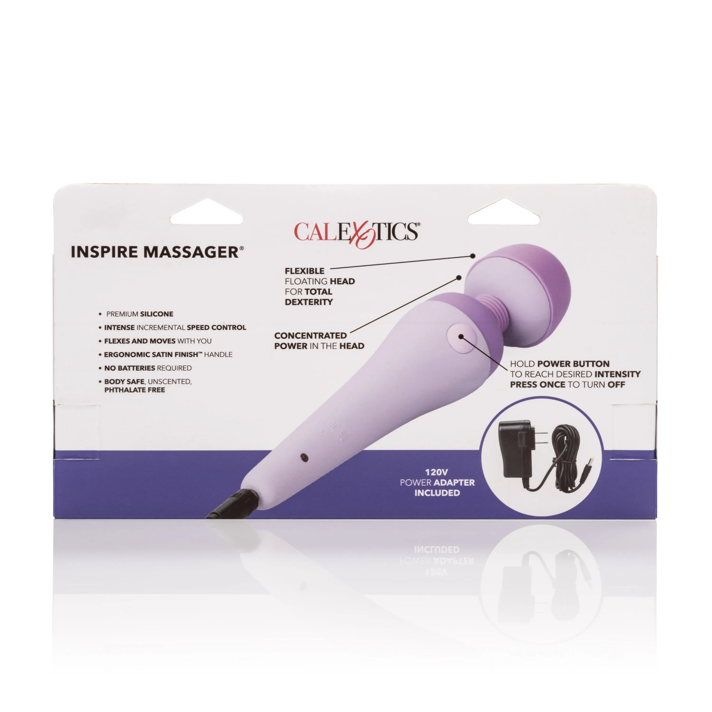 Couture Collection Waterproof Silicone Massager with Multi-Speed Vibes