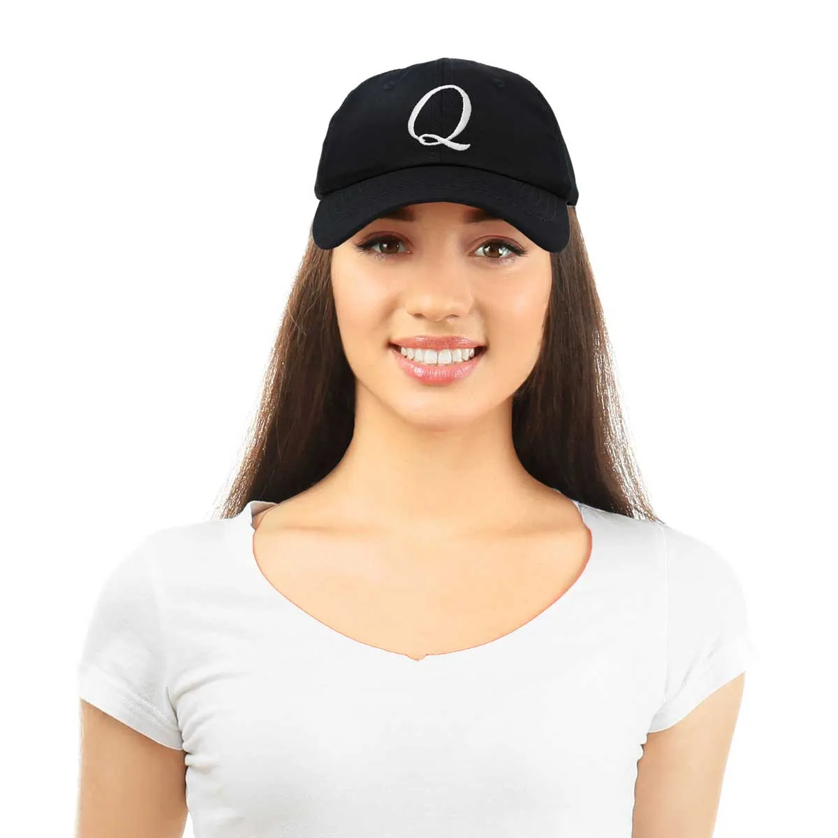 Dalix Initial Letter Q Hat