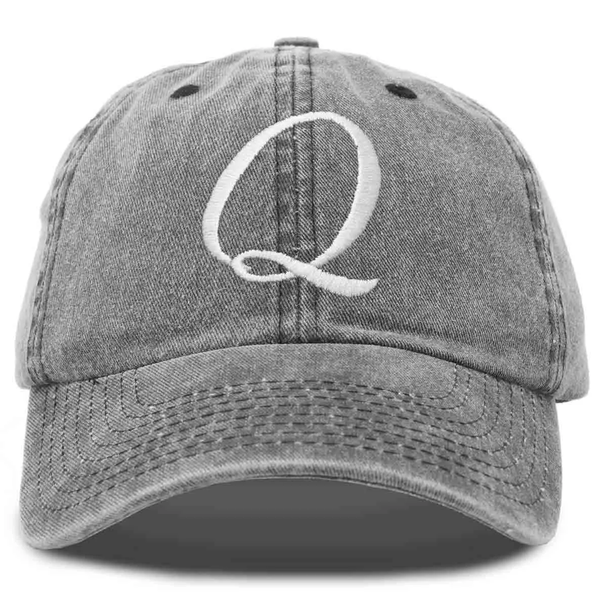 Dalix Initial Letter Q Hat