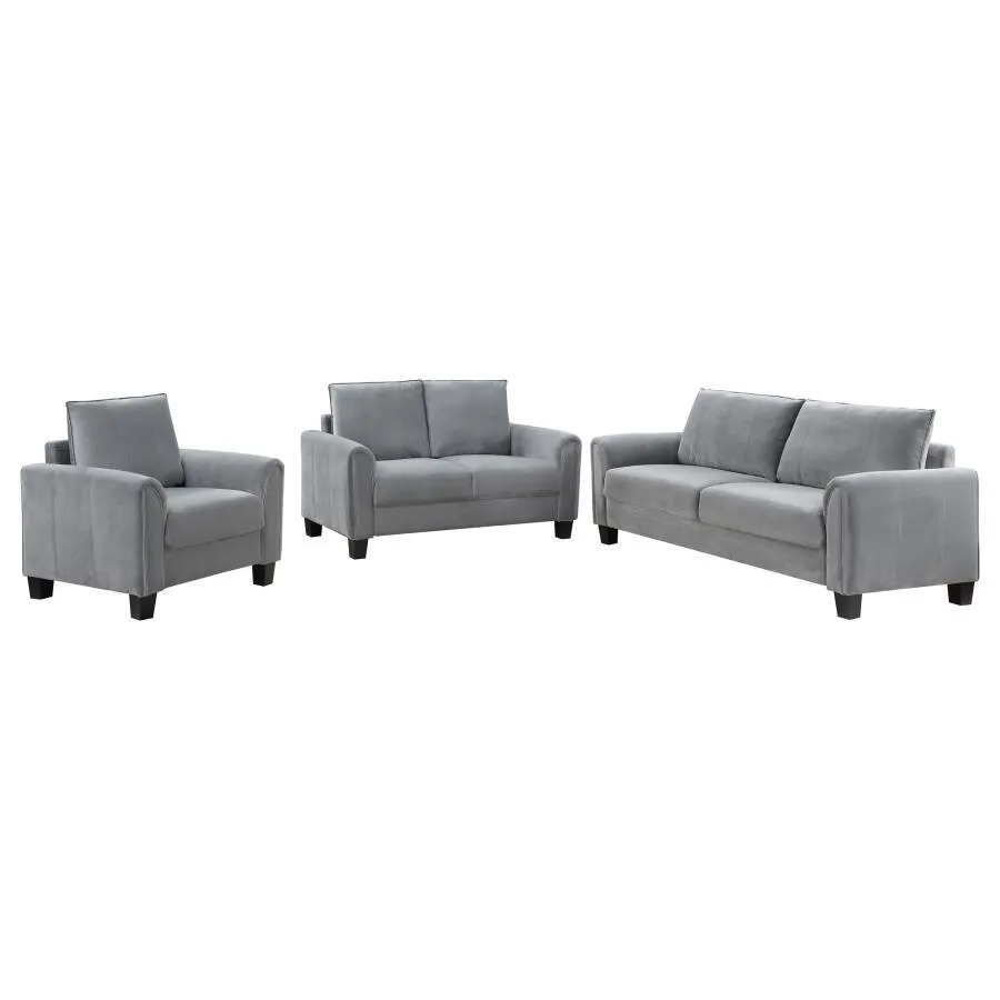 Davis - Upholstered Rolled Arm Sofa