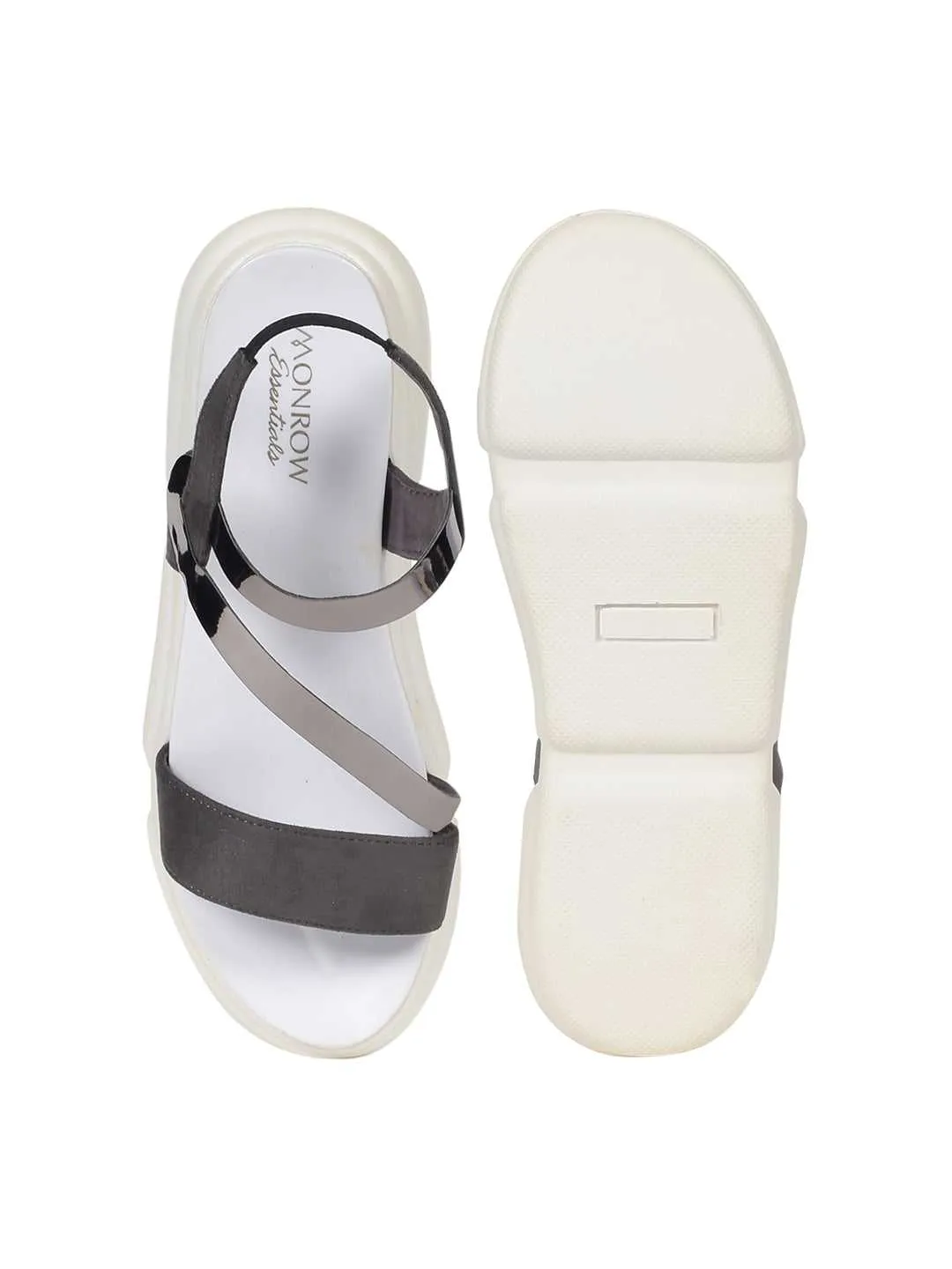 Doreen Grey Flats