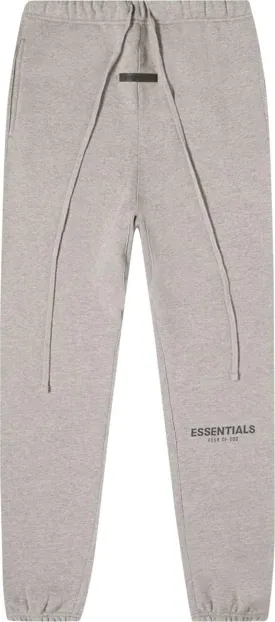 Fear of God Essentials Sweatpants 'Dark Heather Oatmeal', Gray