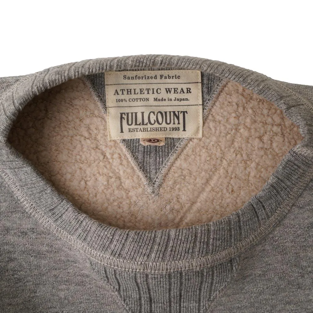 Fullcount Zimbabwean "Mother Cotton" Crewneck Sweatshirt (Heather Gray)