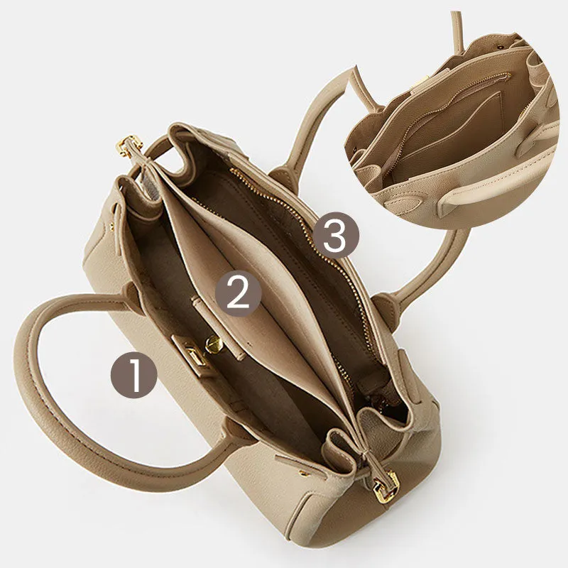 [Gift For Her] Women's Large Capacity Handbag With Top Handle&Shoulder Strap