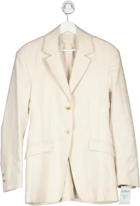 Holzweiler Voyage Single-breasted Blazer In Nude UK S