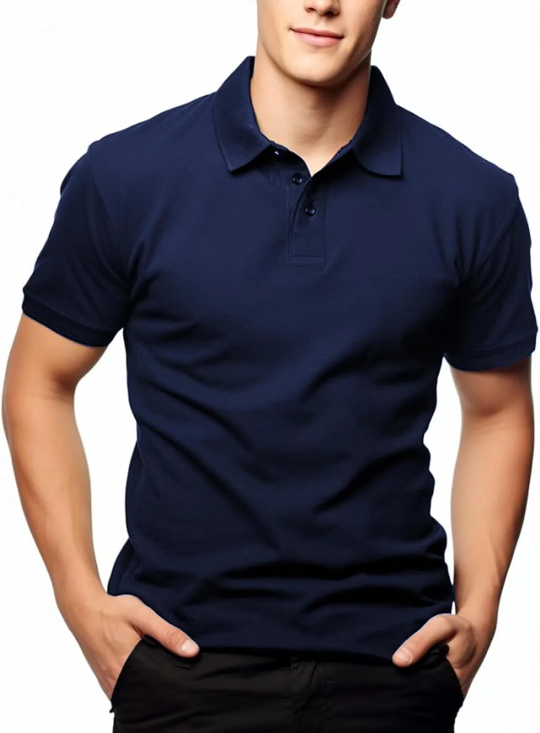 KAMKOO Custom Shirt Polo Men/Women Design Your Own T Shirt Personalized Text Logo Name Print Sports Golf Cotton Tee