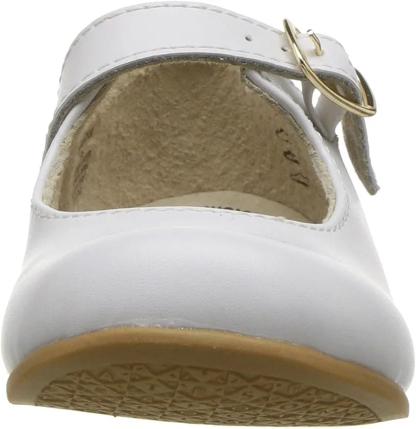 Laura FootMates ballet flats, white