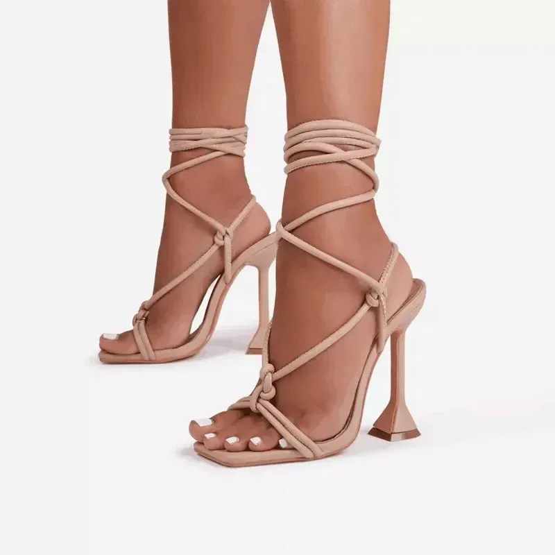 Modern Dress High Heels with Straps
