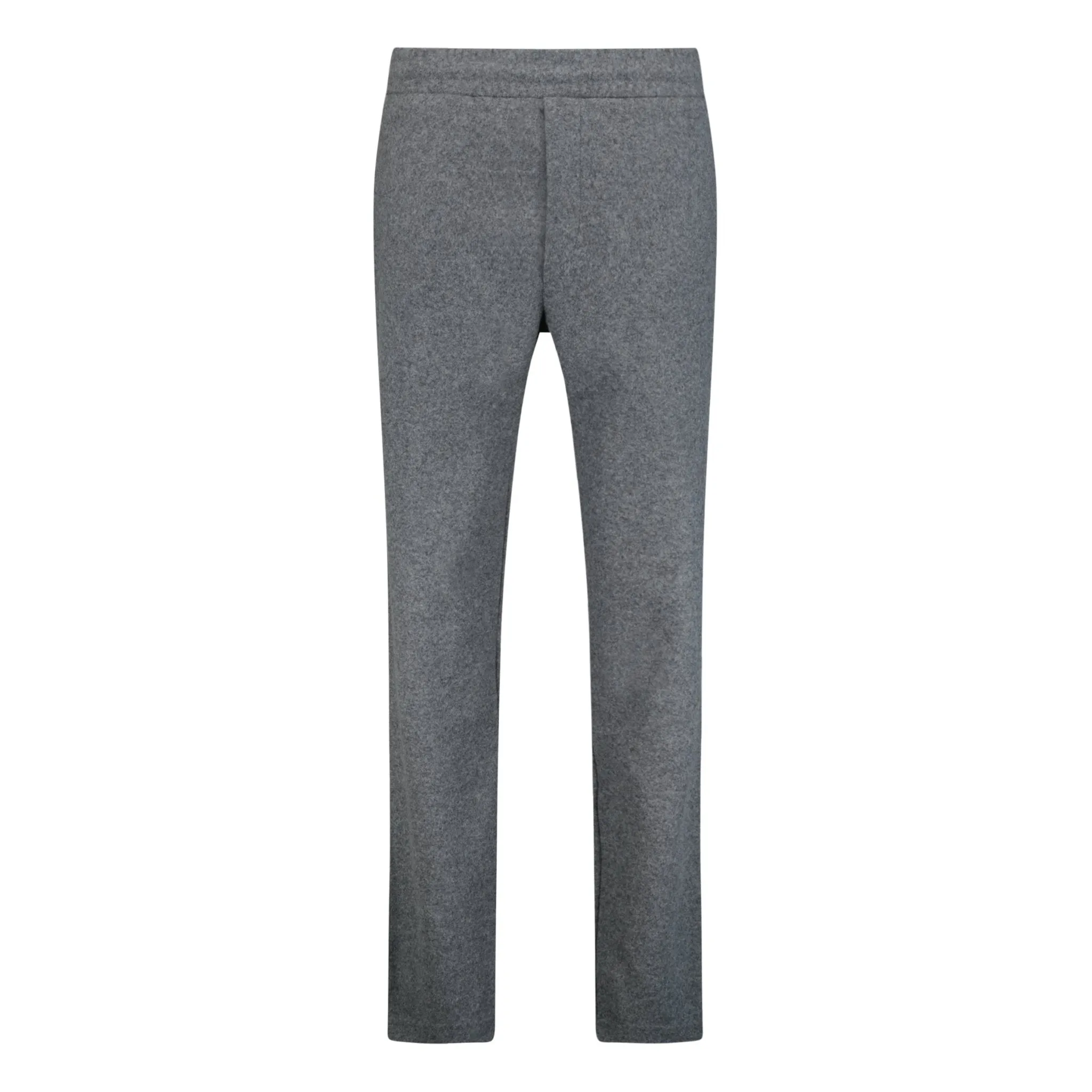 MONCLER FLEECE LOGO SWEATPANTS GREY
