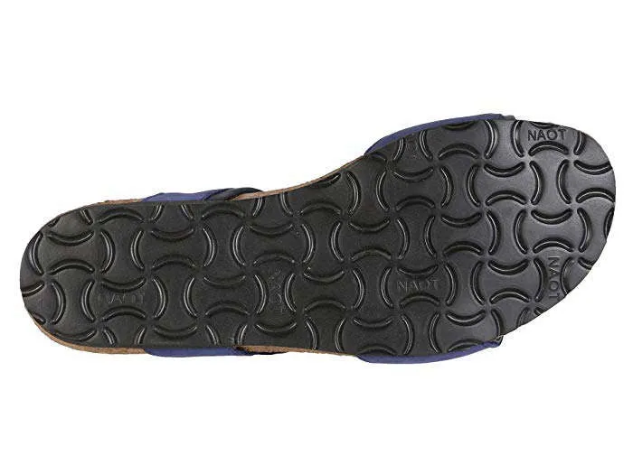Naot Womens Aisha Indigo Nubuck Ink Leather