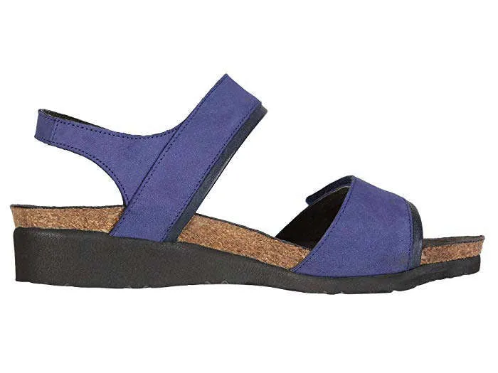 Naot Womens Aisha Indigo Nubuck Ink Leather