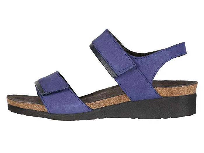 Naot Womens Aisha Indigo Nubuck Ink Leather