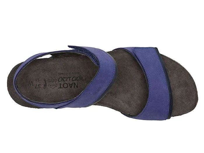 Naot Womens Aisha Indigo Nubuck Ink Leather