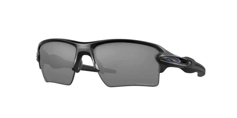 Oakley Mens Flak 2.0 XL Matte Black Frames - Prizm Black Lens - Polarized Sunglasses