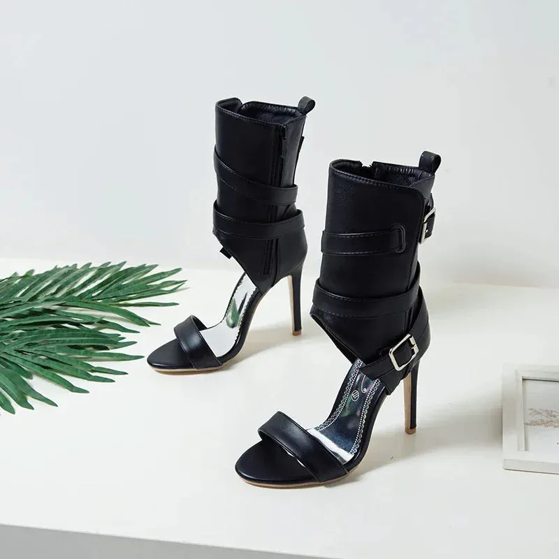 Party High Heels with T-strap Design