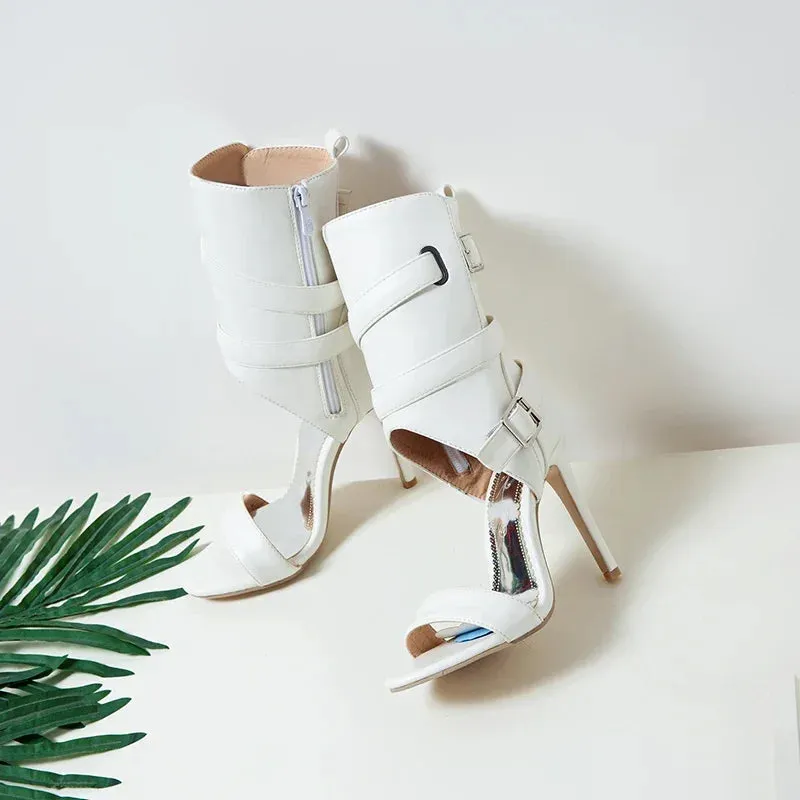 Party High Heels with T-strap Design
