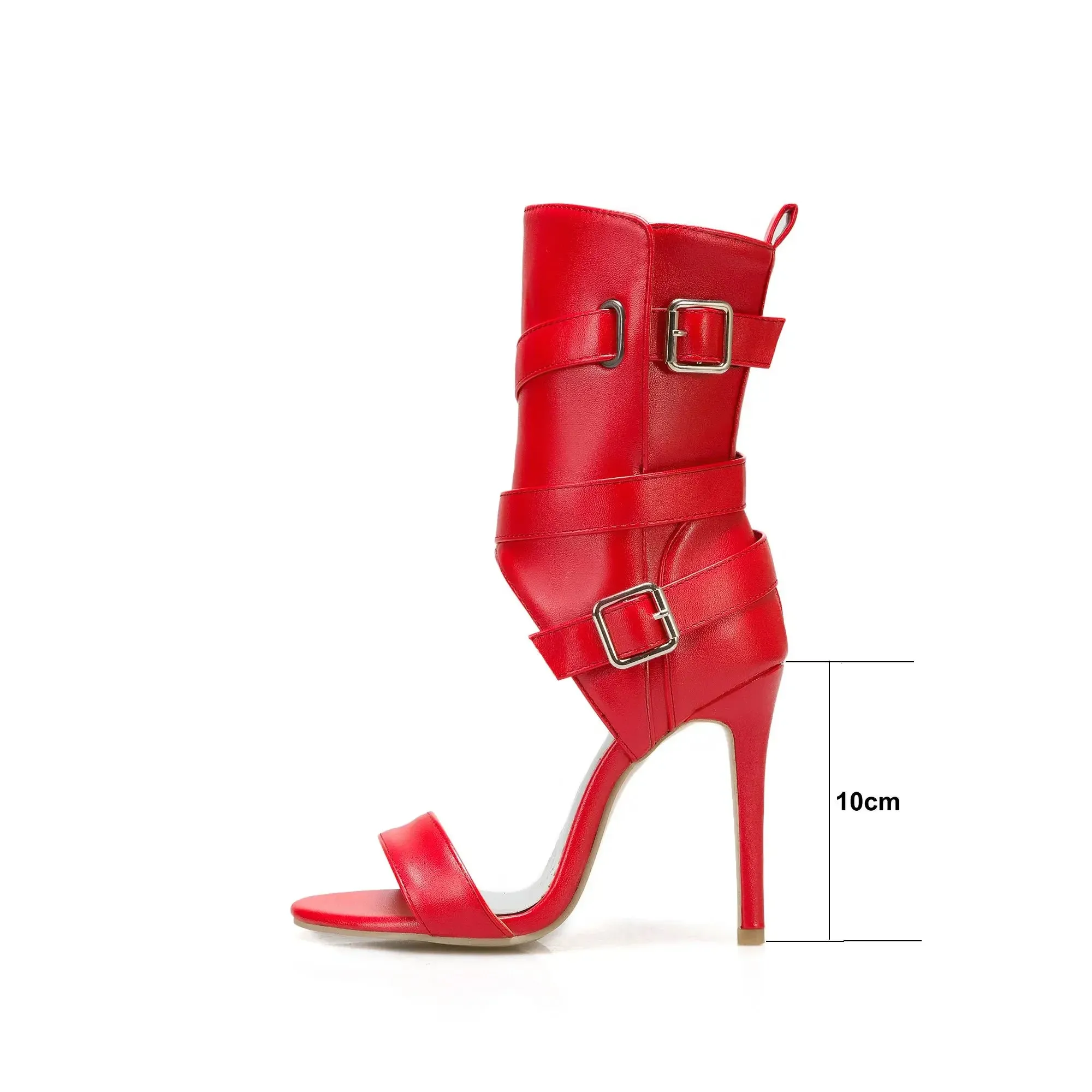 Party High Heels with T-strap Design