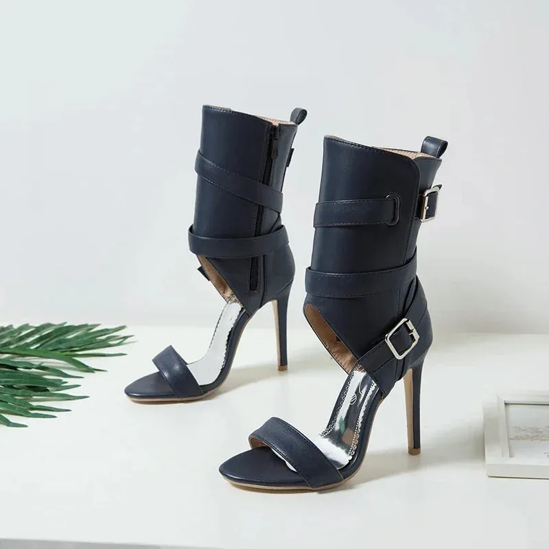 Party High Heels with T-strap Design