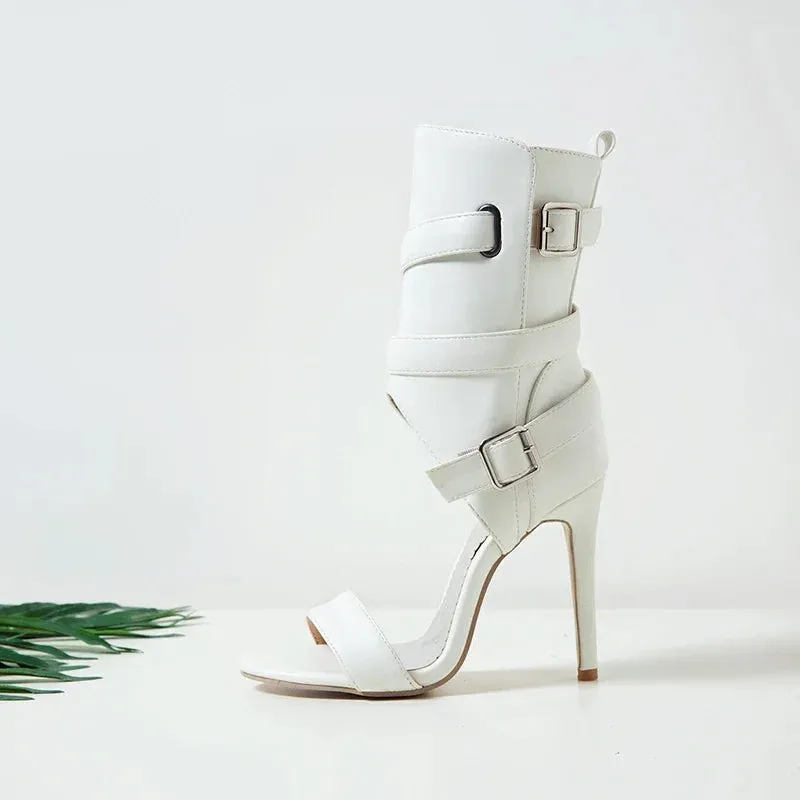 Party High Heels with T-strap Design