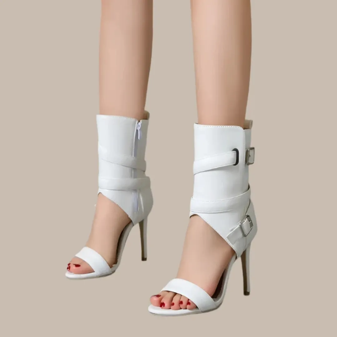 Party High Heels with T-strap Design