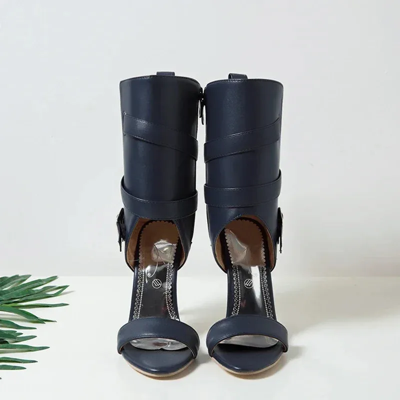 Party High Heels with T-strap Design