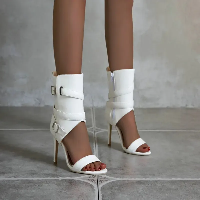 Party High Heels with T-strap Design