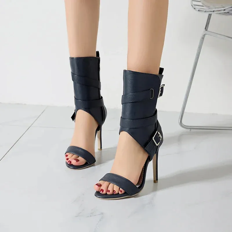 Party High Heels with T-strap Design