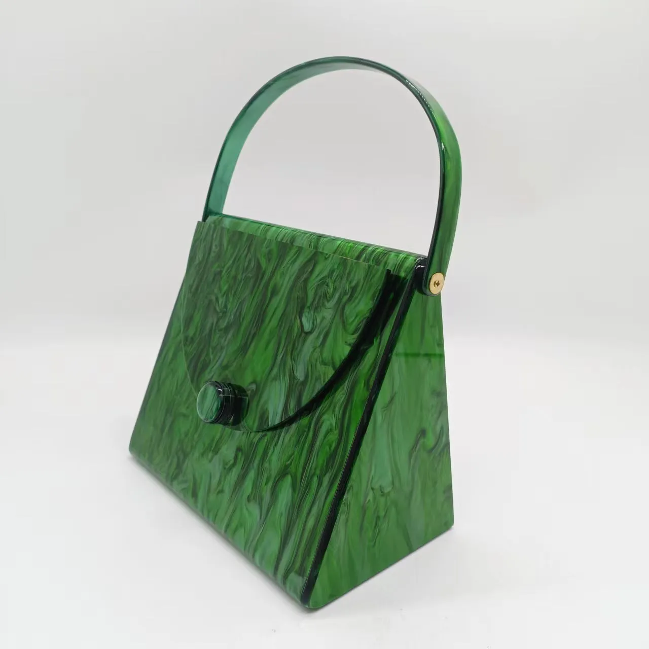 Pre Order:  Marbled Acrylic Handbag