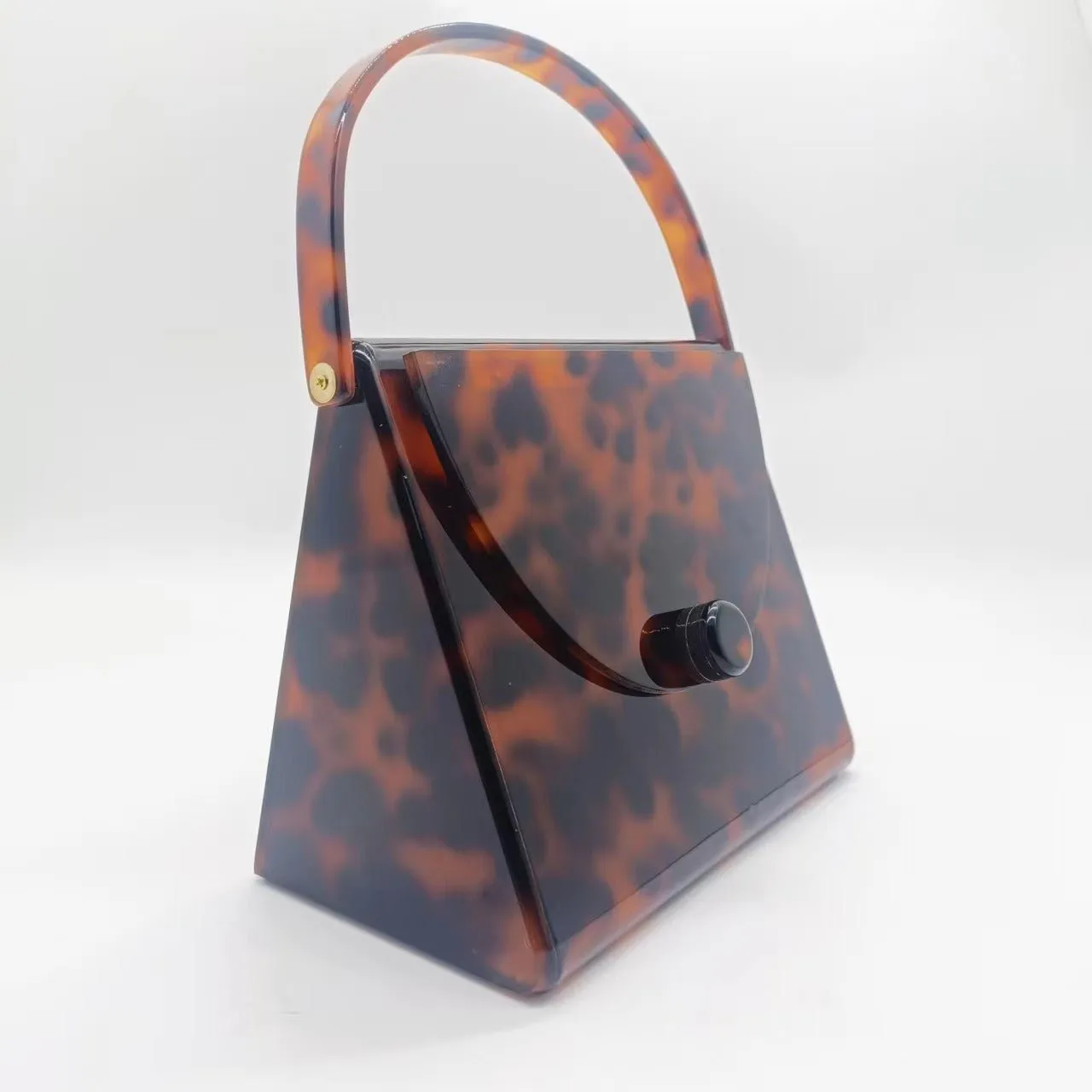 Pre Order:  Marbled Acrylic Handbag