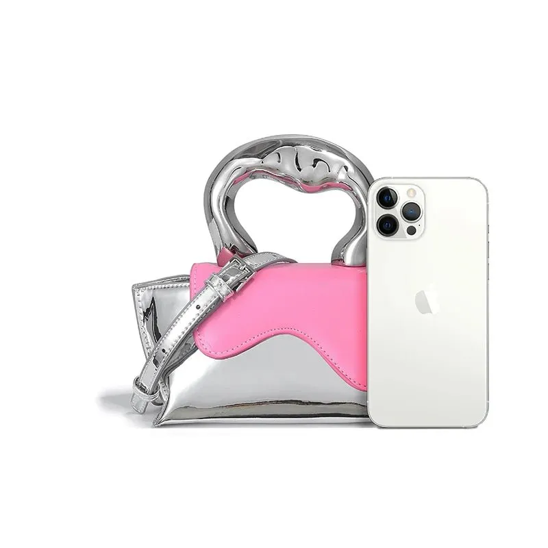 Pre Order:  Silver Mix Sling Small Handbag