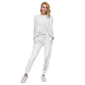   Rainbow Love Unisex Fleece Sweatpants