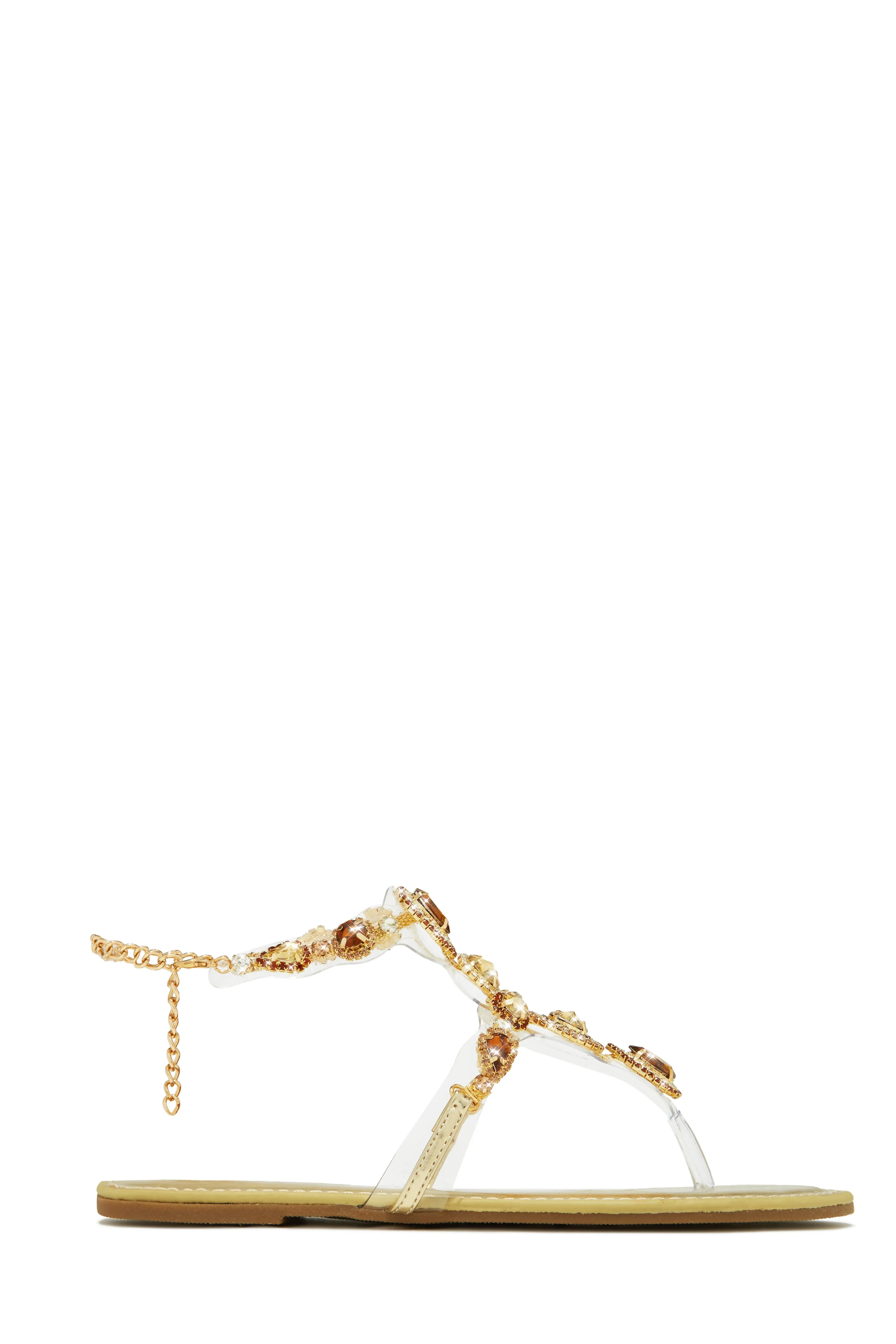 Sandra Embellished Sandals - Multi