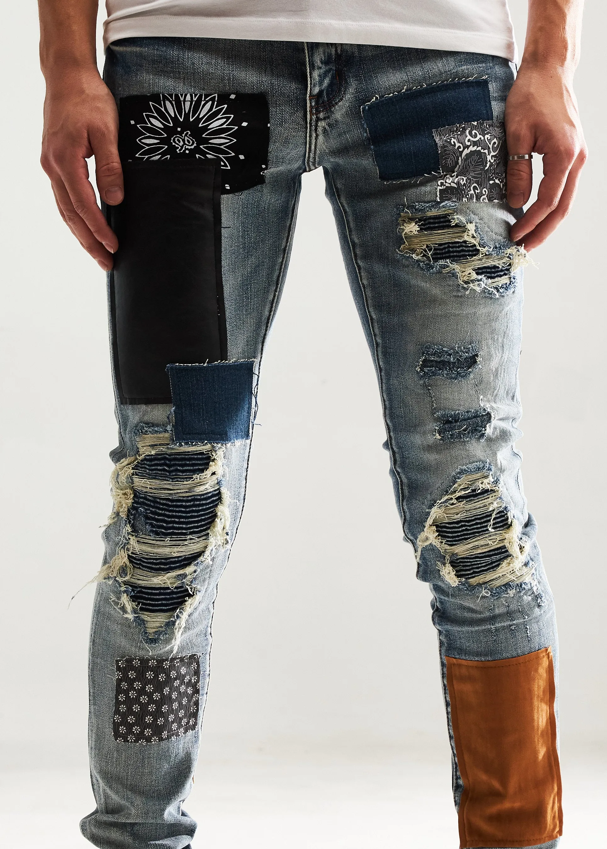 Scavenger Rip & Repair Denim