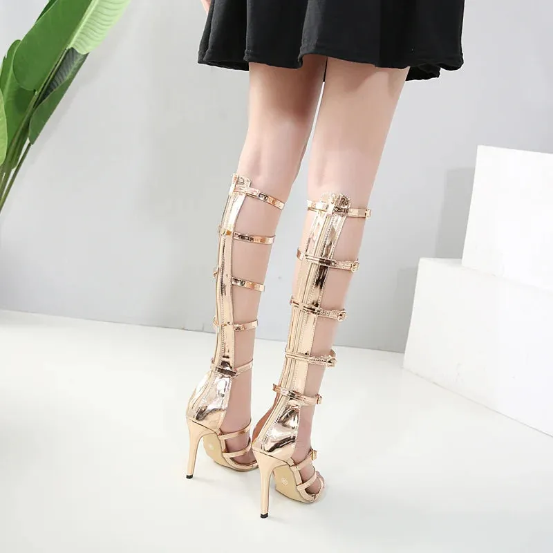 Sexy Stiletto High Heels with Strap