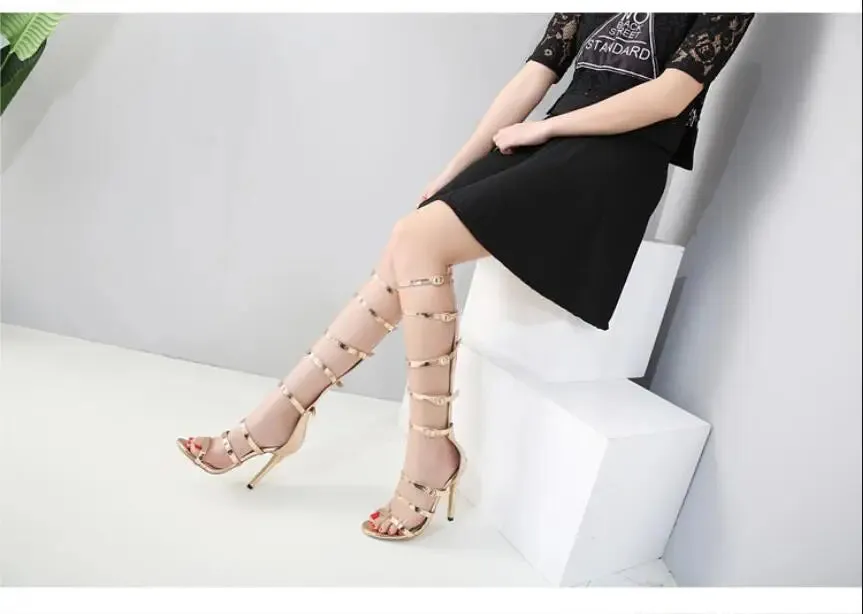 Sexy Stiletto High Heels with Strap