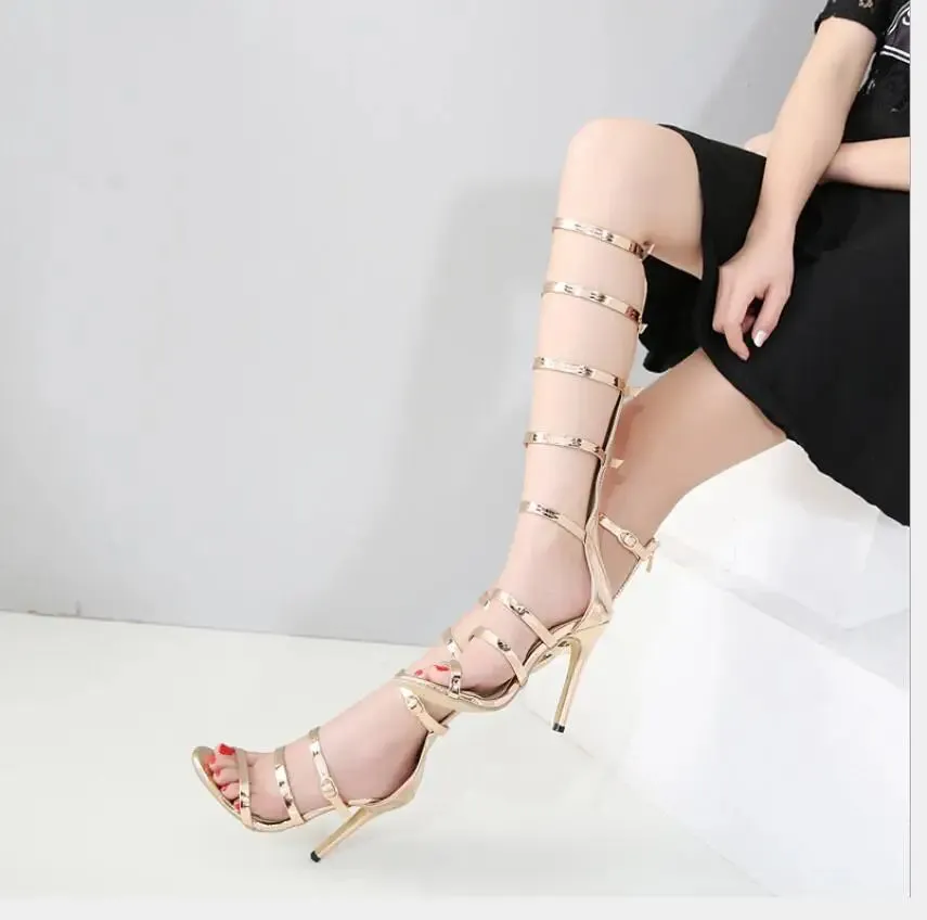 Sexy Stiletto High Heels with Strap