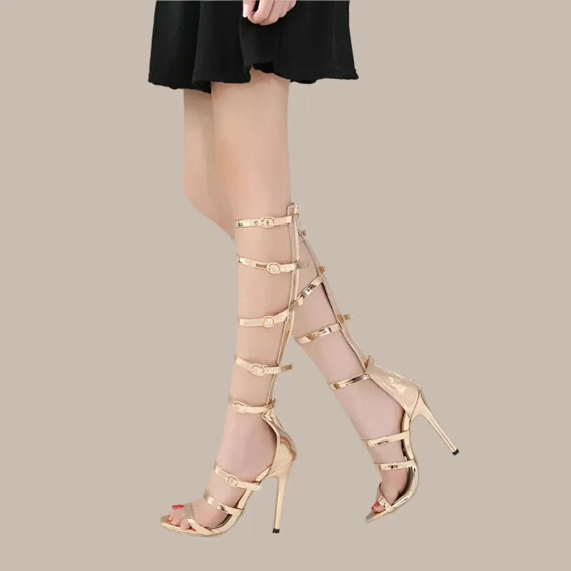 Sexy Stiletto High Heels with Strap