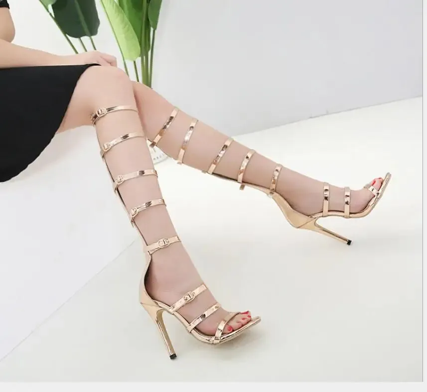 Sexy Stiletto High Heels with Strap